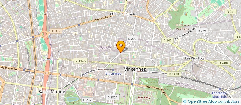 localisation de l'entreprise SYNDICAT DE COPROPRIETE REPUBLIQUE à VINCENNES