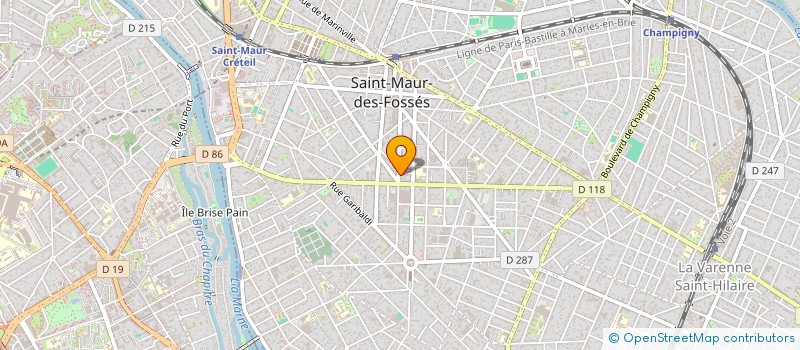 localisation de l'entreprise SYNDICAT DE COPROPRIETE REPUBLIQUE à SAINT-MAUR-DES-FOSSES