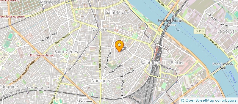 localisation de l'entreprise SYNDICAT DE COPROPRIETE RES AMBROISE  BORDEAUX