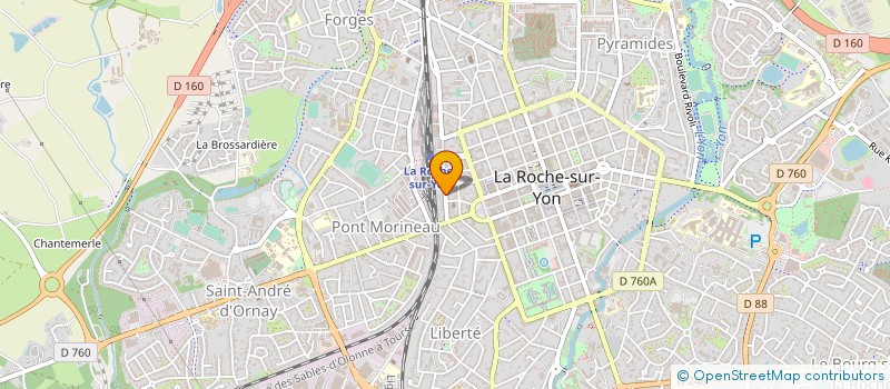 localisation de l'entreprise SYNDICAT DE COPROPRIETE RES BOTTICELLI à LA ROCHE-SUR-YON