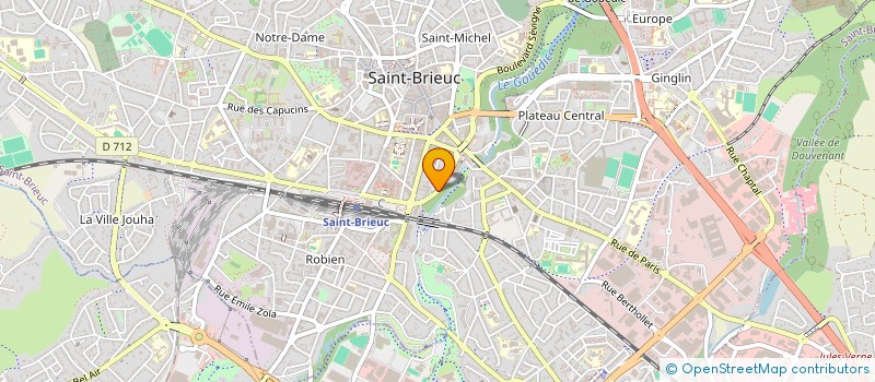localisation de l'entreprise SYNDICAT DE COPROPRIETE RES. ELYSEE à SAINT-BRIEUC