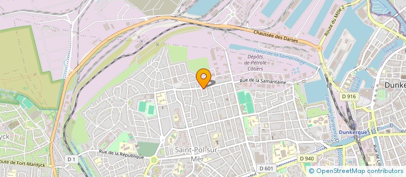 localisation de l'entreprise SYNDICAT DE COPROPRIETE RES LE GALION à DUNKERQUE
