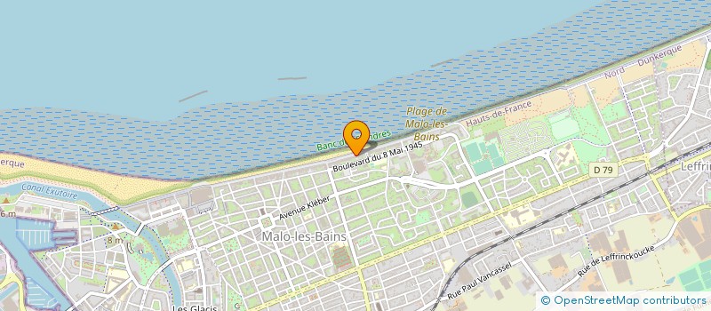 localisation de l'entreprise SYNDICAT DE COPROPRIETE RES NEPTUNE à DUNKERQUE