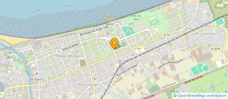 localisation de l'entreprise SYNDICAT DE COPROPRIETE RES OYATS à DUNKERQUE