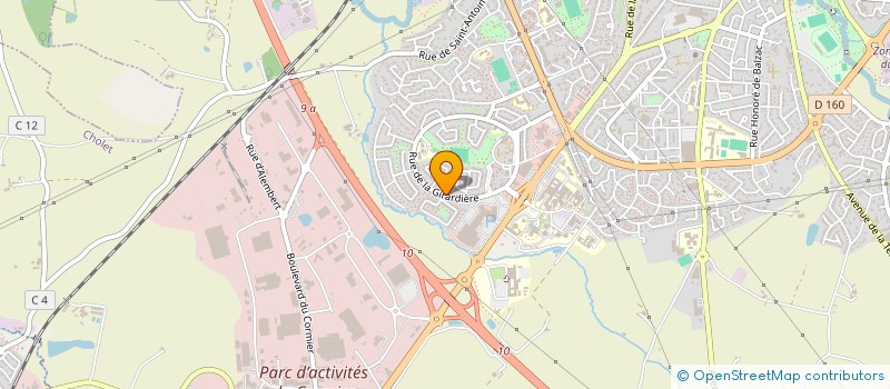 localisation de l'entreprise SYNDICAT DE COPROPRIETE RES STE CECILE à CHOLET