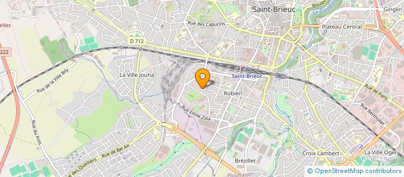 localisation de l'entreprise SYNDICAT DE COPROPRIETE RES. VAUBAN à SAINT-BRIEUC