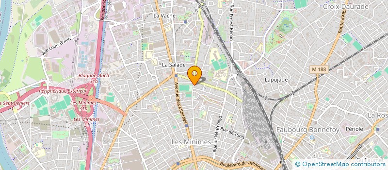 localisation de l'entreprise SYNDICAT DE COPROPRIETE RESIDENCE BAYARD à TOULOUSE