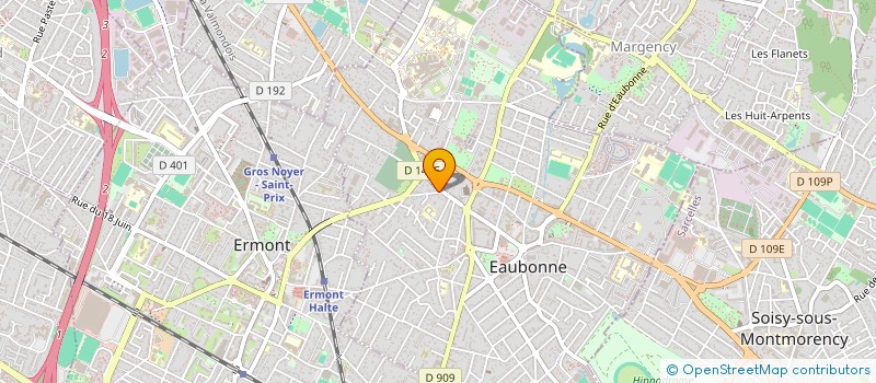 localisation de l'entreprise SYNDICAT DE COPROPRIETE RESIDENCE DES ACACIAS à EAUBONNE