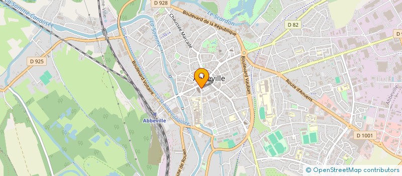 localisation de l'entreprise SYNDICAT DE COPROPRIETE RESIDENCE LES JACOBINS à ABBEVILLE