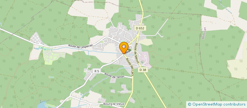 localisation de l'entreprise SYNDICAT DE COPROPRIETE RESIDENCE LES JARDINS DE L OCEAN 2  BIAS