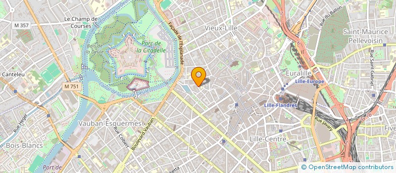 localisation de l'entreprise SYNDICAT DE COPROPRIETE RESIDENCE LES MADELONNETTES à LILLE