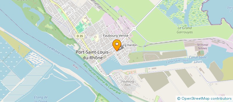 localisation de l'entreprise SYNDICAT DE COPROPRIETE RESIDENCE SOLEIL II à PORT-SAINT-LOUIS-DU-RHONE
