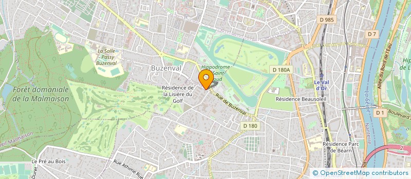 localisation de l'entreprise SYNDICAT DE COPROPRIETE ROCHEBRUNE à GARCHES
