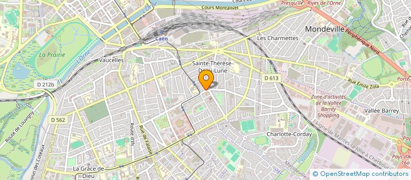 localisation de l'entreprise SYNDICAT DE COPROPRIETE ROND POINT à CAEN