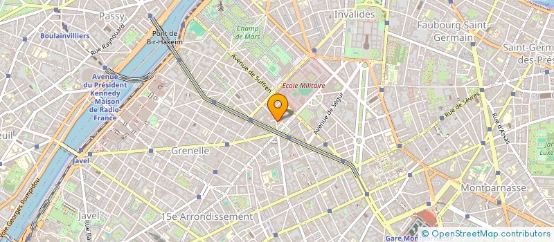 localisation de l'entreprise SYNDICAT DE COPROPRIETE RUE DU LAOS  PARIS