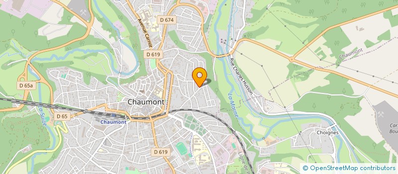 localisation de l'entreprise SYNDICAT DE COPROPRIETE SAINT DIZIER à CHAUMONT