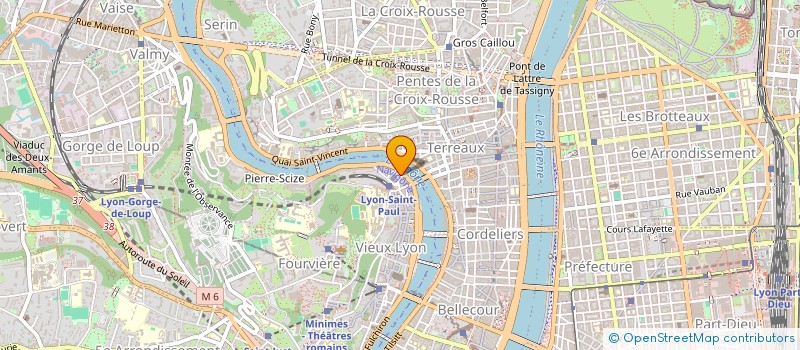 localisation de l'entreprise SYNDICAT DE COPROPRIETE SAINT NICOLAS  LYON