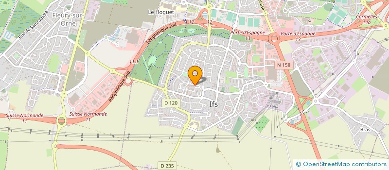 localisation de l'entreprise SYNDICAT DE COPROPRIETE SAINT SAENS  IFS