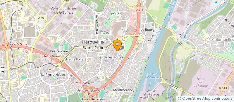 localisation de l'entreprise SYNDICAT DE COPROPRIETE SAUMUR  HEROUVILLE-SAINT-CLAIR