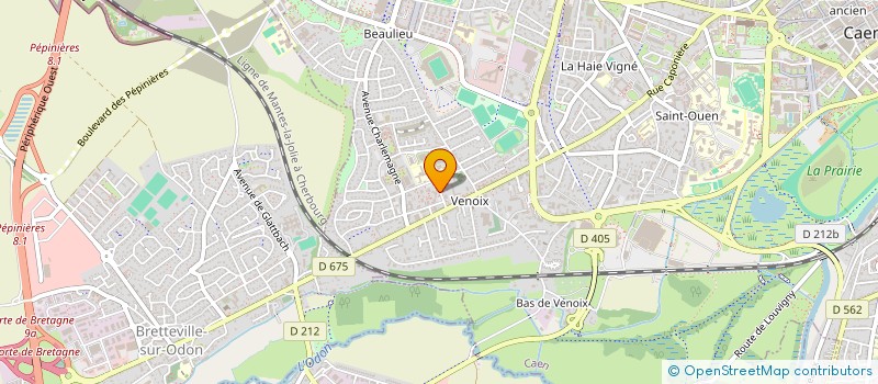 localisation de l'entreprise SYNDICAT DE COPROPRIETE SEGUR 1 à CAEN