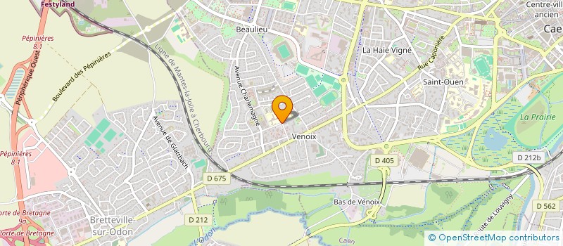 localisation de l'entreprise SYNDICAT DE COPROPRIETE SEGUR 2 à CAEN