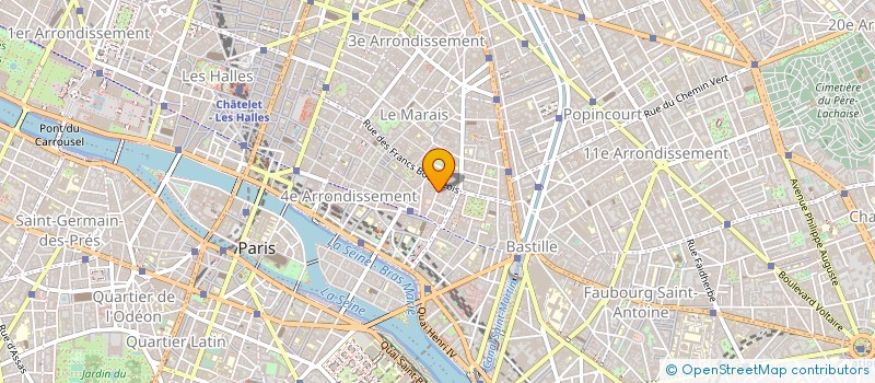 localisation de l'entreprise SYNDICAT DE COPROPRIETE SEVIGNE  PARIS