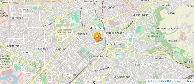 localisation de l'entreprise SYNDICAT DE COPROPRIETE SGI à BREST