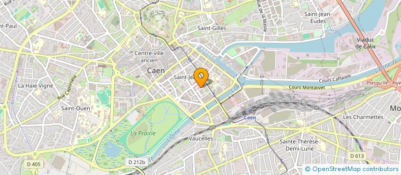 localisation de l'entreprise SYNDICAT DE COPROPRIETE SINGER à CAEN