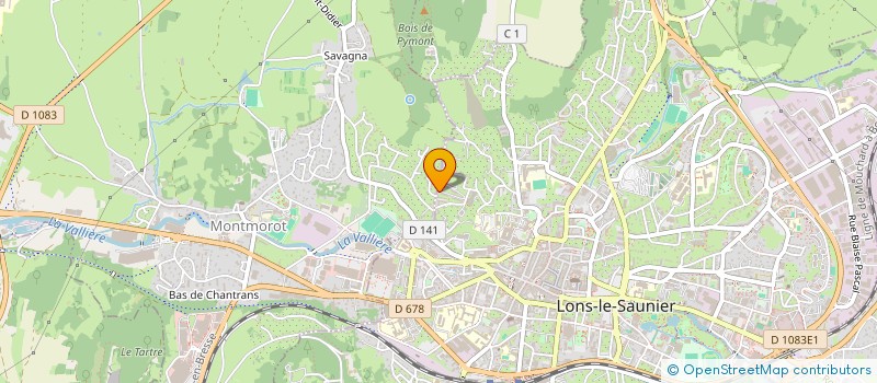 localisation de l'entreprise SYNDICAT DE COPROPRIETE SOLEIL ET VUE  LONS-LE-SAUNIER