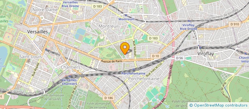 localisation de l'entreprise SYNDICAT DE COPROPRIETE ST CHARLES à VERSAILLES