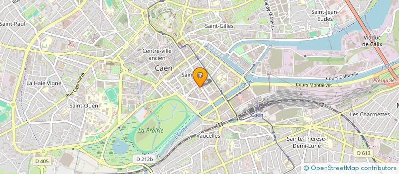 localisation de l'entreprise SYNDICAT DE COPROPRIETE ST JEAN à CAEN