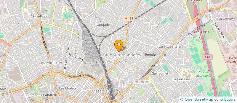 localisation de l'entreprise SYNDICAT DE COPROPRIETE ST JUST à TOULOUSE