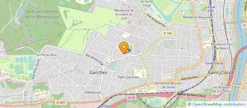 localisation de l'entreprise SYNDICAT DE COPROPRIETE SYLVAIN VIGNERA à GARCHES