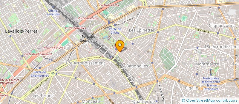 localisation de l'entreprise SYNDICAT DE COPROPRIETE TRUFFAUT  PARIS