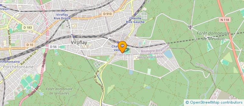 localisation de l'entreprise SYNDICAT DE COPROPRIETE V FOUCHER à CHAVILLE