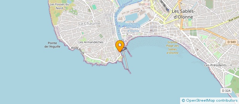 localisation de l'entreprise SYNDICAT DE COPROPRIETE VALPARAIZO à LES SABLES D'OLONNE