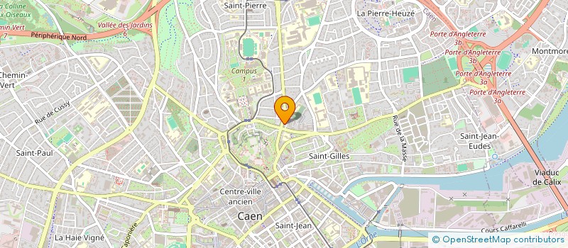 localisation de l'entreprise SYNDICAT DE COPROPRIETE VAUGUEUX à CAEN