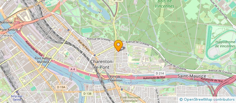 localisation de l'entreprise SYNDICAT DE COPROPRIETE VERDUN à SAINT-MAURICE