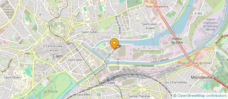 localisation de l'entreprise SYNDICAT DE COPROPRIETE VICTOR HUGO à CAEN