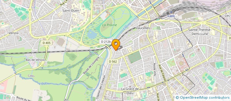 localisation de l'entreprise SYNDICAT DE COPROPRIETE VIGNES à CAEN