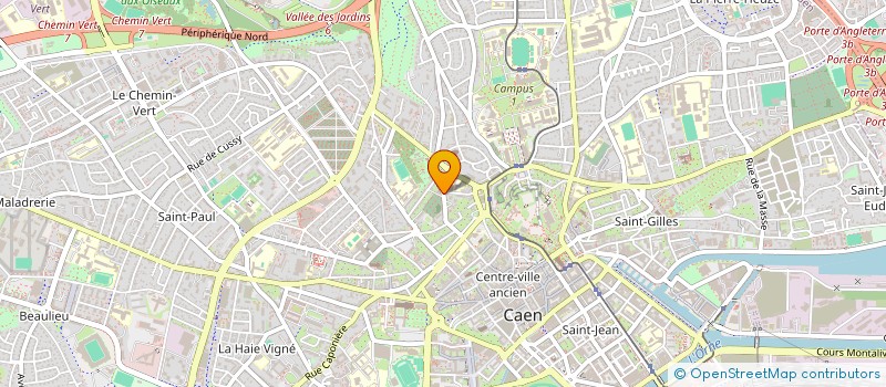 localisation de l'entreprise SYNDICAT DE COPROPRIETE VILLA BAGATELLE à CAEN