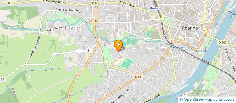 localisation de l'entreprise SYNDICAT DE COPROPRIETE VILLA CELICIA 2  ROANNE