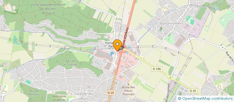 localisation de l'entreprise SYNDICAT DE COPROPRIETE VILLE DU BOIS à VILLE-DU-BOIS (LA)