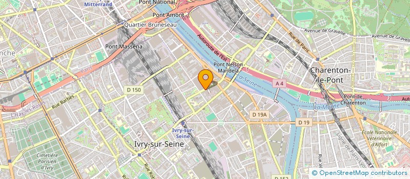 localisation de l'entreprise SYNDICAT DE COPROPRIETE WESTERMEYER à IVRY-SUR-SEINE