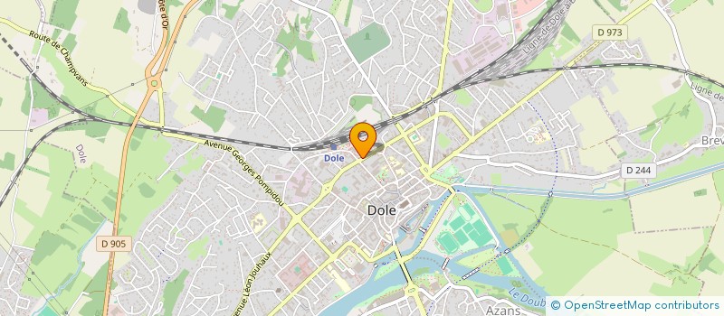 localisation de l'entreprise SYNDICAT DE COPROPRIETE WILSON  DOLE