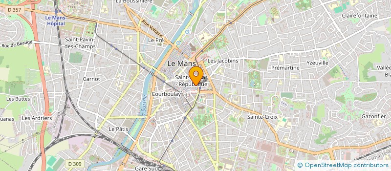 localisation de l'entreprise SYNDICAT DE COPROPRIETES LA PAILLE  LE MANS