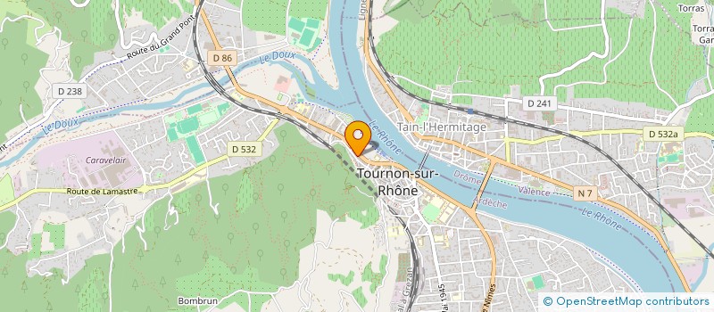 localisation de l'entreprise SYNDICAT DE COPROPRITAIRE GRANGE à TOURNON-SUR-RHONE