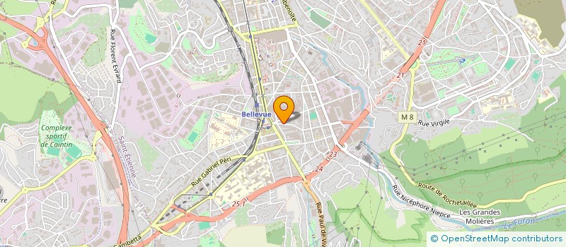 localisation de l'entreprise SYNDICAT DE COPROPRITAIRES L ALISIER  SAINT-ETIENNE