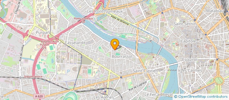 localisation de l'entreprise SYNDICAT DE COPROPRITAIRES L'OUSTALET à TOULOUSE