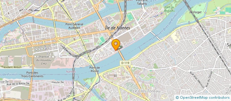 localisation de l'entreprise SYNDICAT DE COPRPRIETAIRES à NANTES